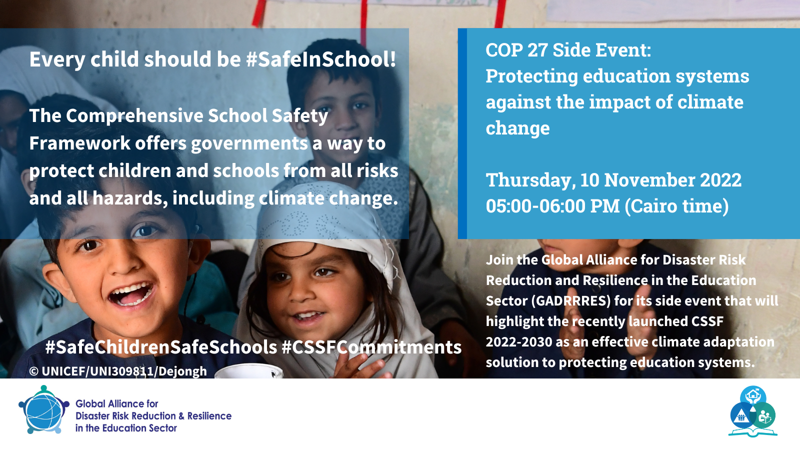 COP 27 Side Event Social Card